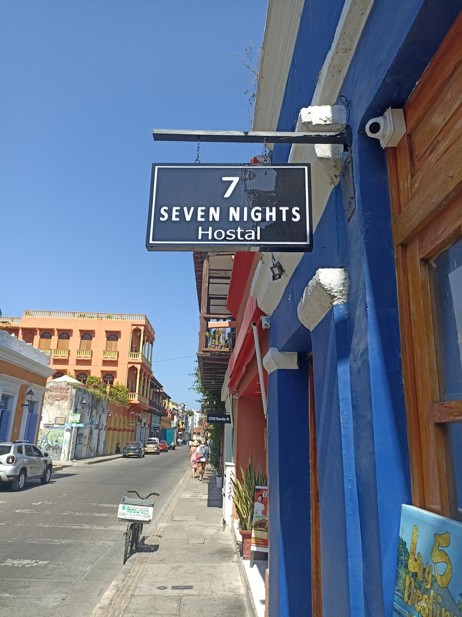 Hostal Seven Nights Cartagena Buitenkant foto