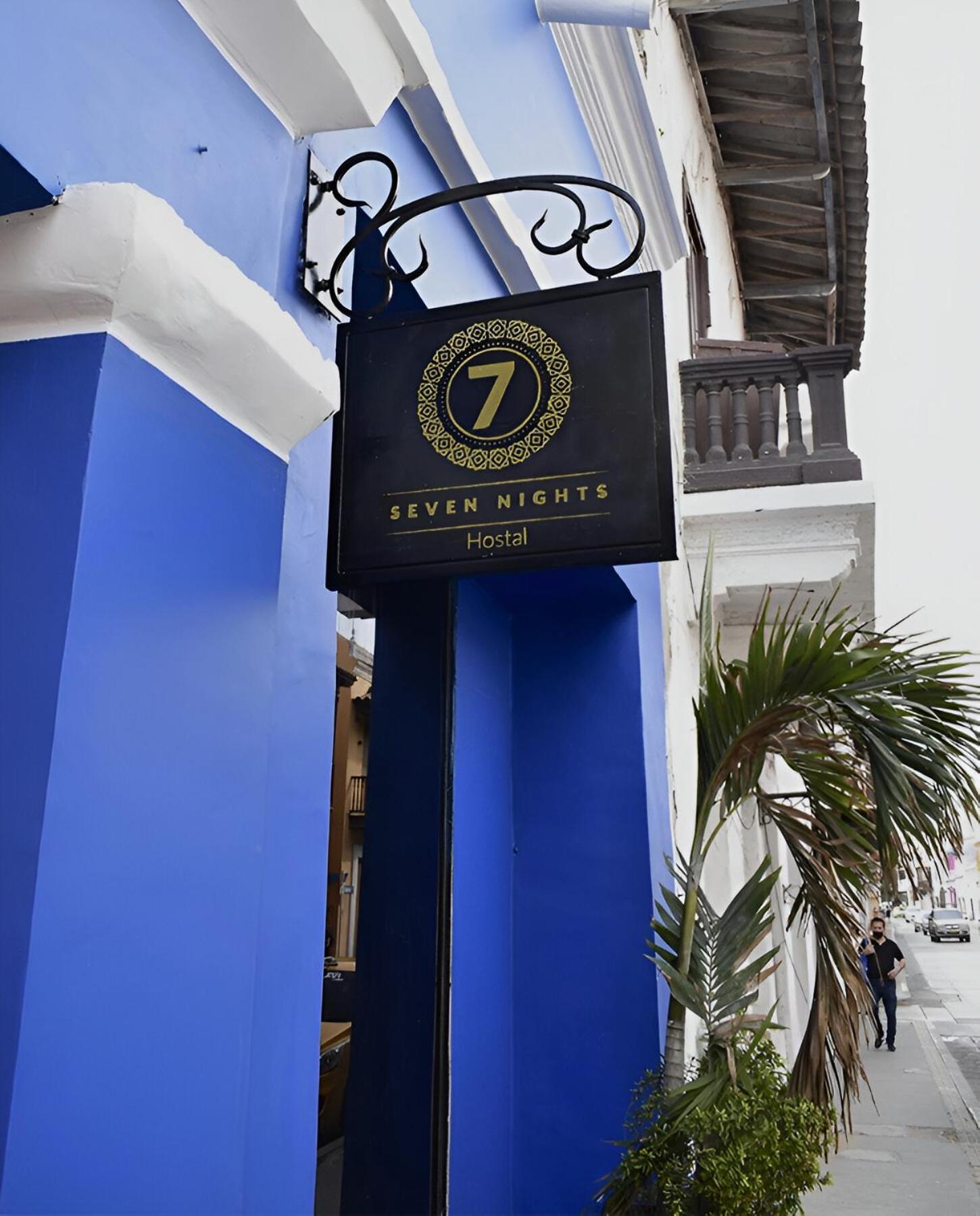 Hostal Seven Nights Cartagena Buitenkant foto