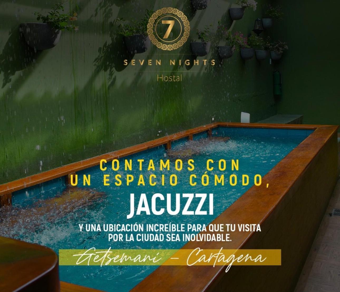 Hostal Seven Nights Cartagena Buitenkant foto